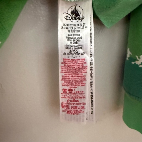 Disney Green and Light Green Sweatshirt - Picture 4 of 5